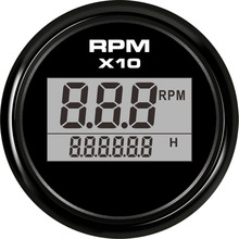 Samdo 7-tacômetro digital, medidor tacho com ampulheta, 52mm, 0-9990 rpm, 316l, para carro, caminhão, barco marinho 2024 - compre barato