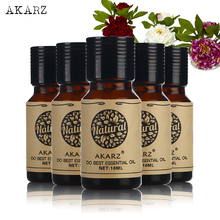 AKARZ Famous brand Sandalwood Musk Jasmine Rose Citronella essential oil Pack For Aromatherapy, Massage,Spa, Bath 10ml*5 2024 - buy cheap