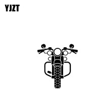 YJZT 16,4 см * 17,8 см виниловые Мультяшные приключения, индивидуальные мотоциклетные автомобильные наклейки, наклейки, черный, серебристый цвет 2024 - купить недорого