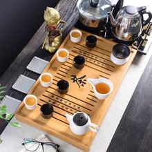 Chinese Traditions Bamboo Tea Tray Solid Bamboo Tea Board Kung Fu Tea Tools For Cup Teapot Crafts Tray Chinese Culture Tea Set 2024 - buy cheap