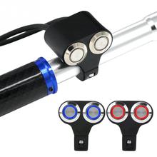 Interruptor de manillar de motocicleta, Luz antiniebla de freno, con indicador de luz, 7/8 pulgadas, 22mm 2024 - compra barato