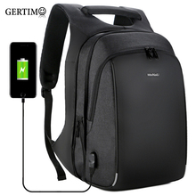 Men's Business Backpack USB Charging Anti-Theft 15.6 Inch Laptop Large Capacity Boy College School Bags Male Travel Bagpack 2024 - buy cheap