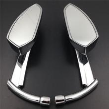 8mm 10mm Motorcycle Handlebar Thread Rearview Rear View Side Mirrors For Suzuki Intruder Volusia Boulevard All Cruiser Chrome 2024 - buy cheap
