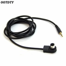 OOTDTY Alpine Ai-Net Aux Input Cable Adapter iPod/iPhone MP3 3.5mm Plug Jack 2024 - buy cheap