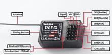 Original Radiolink R6FG receiver 2.4G 6-ch gyro integrated for RC6GS, RC4GS, RC4G, RC3S, T8FB transmitter 2024 - buy cheap