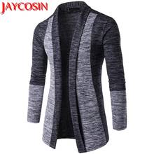 2018 sweaters Mens Autumn Winter Sweater Cardigan Knit Knitwear Coat Jacket Dropshipping August 1 2024 - buy cheap