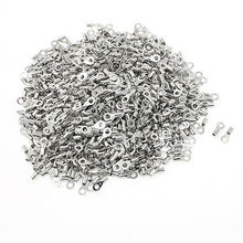 1000 Pcs RNB1.25-3 Ring Tongue Type Non Insulated Terminals for AWG 22-16 Free shipping 2024 - buy cheap