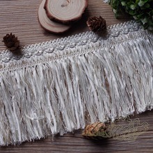 12Yard / Lot 14 cm Gracilaria lace curtains accessories home decorations / Accessories / tassel / double track Gracilaria 2024 - buy cheap