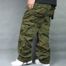 Tide Loose Plus Size 46 Cargo Pants Overalls Hip Hop Men's Cotton Trousers Hiphop Men Baggy Casual Pants Mens Bottoms Camouflage 2024 - buy cheap