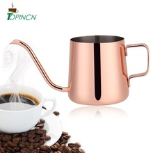 250/350ML Stainless Steel Espresso Coffee Pot Durable Long Gooseneck Spout Kettle Cafeteira Tea Moka Pot 2024 - buy cheap