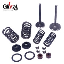 Glixal 152QMI 125cc GY6 Engine INTAKE & EXHAUST Valves Set Valve kit with Valve Spring assembly Kit 2024 - buy cheap