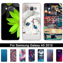 Capa tpu para samsung galaxy a5 2015 proteção traseira macia de silicone para celular samsung a 5 2015 a500 a500f capas para samsung a5 2015 2024 - compre barato