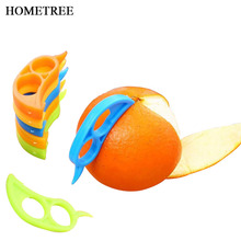 Hometree ferramentas de plástico para descascar frutas, laranja, limão, 1 peça, criativo, ferramenta pequena de cozinha, frutas, laranja, limão ferramentas h653 2024 - compre barato