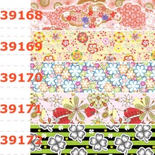 10yards - different sizes -Flowers pattern Grosgrain ribbon -beautiful flowers pattern printed ribbon 2024 - buy cheap