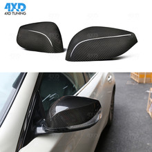 Q60 Dry Carbon Mirror Cover For Infiniti QX30 Q50 Q50S Q70 Side RearView mirror case Replacement 2014 2015 2016 2017 2018 2019 2024 - buy cheap