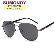 SUMONDY Polarized Prescription Sunglasses For Myopia SPH 0 to -6.0 Women Men Fashion Driving Glasses Spectacles Nearsighted UF50 2024 - buy cheap