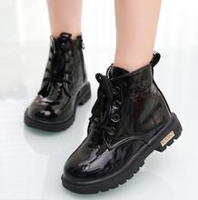 New fashion Chaussure Enfant children  boots girls boys winter shoes kids rain shoes Leather Kids Sneakers 2024 - buy cheap