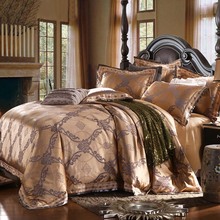 Home textile bedding set jacquard luxury cotton bed set bed cover sheet 4pcs/set Queen king duvet set bed clothing duvet cover 2024 - buy cheap
