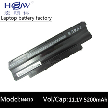 HSW 5200mAh Laptop Battery j1knd for Dell Inspiron M501 M501R M511R N3010 N3110 N4010 N4050 N4110 N5010 N5010D N5110 N7010 N7110 2024 - buy cheap