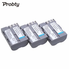 Probty 3pcs New 2400mAh EN-EL3E ENEL3E Digital Camera Batteries for Nikon D300S D300 D100 D200 D700 D70S D80 D90 D50 MH-18A 2024 - buy cheap