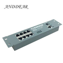 Mini router module Smart metal case with cable distribution box 8 ports router OEM modules with cable router Module motherboard 2024 - купить недорого