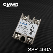 TOP BRAND DMWD 1pcs Free shipping solid state relay SSR-40DA 40A  actually 3-32V DC TO 24-380V AC SSR 40DA relay solid state 2024 - buy cheap