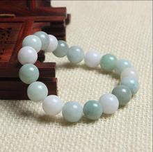 Three Colors Natural Agate Jade Bracelet Hand Carved Jewelry Gifts Wholesale Jade Bracelet 2024 - buy cheap