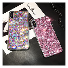 Luxury Fashion Full Bling AB Crystal Diamond Case Cover For Iphone 12 Mini 11 Pro Max XS Max XR X 8 7 6 6S Plus SE 2024 - buy cheap