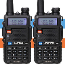 Baofeng-walkie-talkie portátil, 2 peças, rádio amador de duas vias, longo alcance, atualização