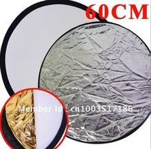 5 in 1 24" 60cm Collapsible Disc Light Multi Photography Reflector 2024 - buy cheap