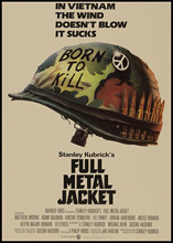 Full Metal Jacket Movie poster 1987 vintage art classic family Kraft Paper Bar Home Decor Classic moive Wall Sticker A1 2024 - buy cheap