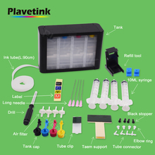 Plavetink-tanque de tinta Universal CISS, 4 colores, para HP 304 304XL Deskjet 3720 3721 3723 3724 3730 3732 3752 3755 3758, Kits de impresora 2024 - compra barato