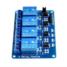 3pcs/lot 4 road 12V Relay Module with optocoupler protection 4 Channel for Arduino 2024 - buy cheap