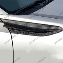 Настоящее углеродное волокно боковое крыло Fin вентиляционные отверстия для Subaru BRZ Toyota 86 GT86 Scion FR-S 2024 - купить недорого