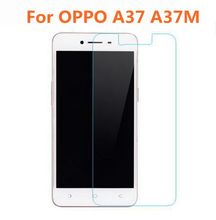 For OPPO A37 A37M Tempered Glass Original 9H High Quality Protective Film Explosion-proof Screen Protector for OPPO A37 A37M 2024 - buy cheap