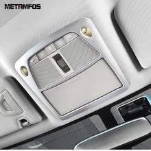 Accesorios interiores para Nissan Murano 2015-2017 2018 ABS mate delantero trasero cubierta de luz de lectura moldura molduras de Marcos estilo de coche 2024 - compra barato