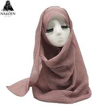 Mujeres, bufanda viscosa con falda bufandas musulmanas hijab eid chal foulard suave envolver 10 unids/lote 12 colores gran oferta 2024 - compra barato