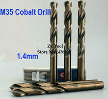 10PCS TG 1.4mm cobalt high speed steel straight shank drill Hep flowers Hep flowers stainless steel straight shank drill 2024 - buy cheap