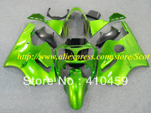 2015 изготовленный на заказ зеленый черный обтекатель комплект для KAWASAKI Ninja ZX12R 00 01 ZX 12R 2000 2001 ZX-12R Обтекатели мотоцикла 2024 - купить недорого