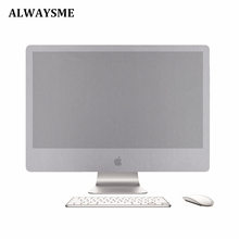 Чехол для компьютера ALWAYSME, 19 дюймов, 21 дюйма, 24 дюйма, 27 дюймов, черный полиэстер, защита от пыли для Apple iMac, ЖК-экран, Dell Sumsung HP 2024 - купить недорого