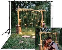 Pano de fundo fotográfico para fotografia, fundo de madeira com glitter e flores para casamento, fundo para estúdio fotográfico 2024 - compre barato