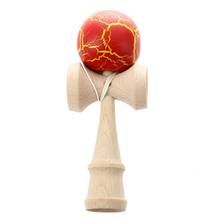 Crack Paint шар Kendama умелое жонглирование игра мяч Японская Традиционная игрушка шарики Развивающие игрушки для детей 2024 - купить недорого