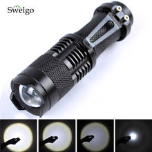 Waterproof Bicycle Light Head Front Bicycle Lights Led ZOOM Flashlight Torch With Holder Bicycle Lights Flashlight 2024 - buy cheap