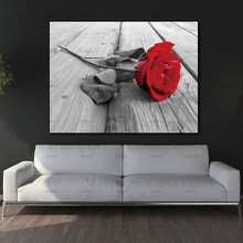 Wall Art Pictures Canvas Painting home decor prints beautiful rose on canvas Wall poster decoration for living room no frame 2024 - buy cheap