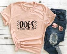 Camiseta con estampado de perros para mujer, camiseta con lema grunge, tumblr, regalo para mamá y perro, día de la Madre 2024 - compra barato