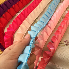 10Yard/Lot 2.5CM Wide Lace Trim Ribbon Fold Doll Dress Sleeve Neckline DIY Clothes Accessories 2024 - buy cheap