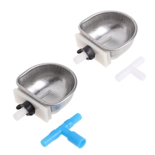 Rabbit Automatic Drinker Water Feeder Fix Bowl Stainless Steel T Joint Equipment 2024 - buy cheap