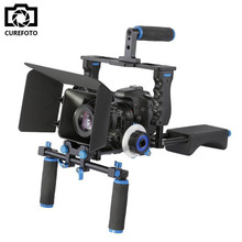 DSLR Rig Video Stabilizer Shoulder Mount Rig+Matte Box+Follow Focus+Dslr Cage for Canon Nikon Sony DSLR Camera Video Camcorder 2024 - buy cheap