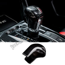 Black Red ABS Inner Gear Lever Shift Knob Cover For Honda Civic 10th 2016 2017 2018 2019 2024 - buy cheap
