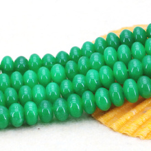 5x8mm Light green chalcedony abacus shaped loose beads 15" 2 piece/lot DIY women jewelry making 2024 - buy cheap